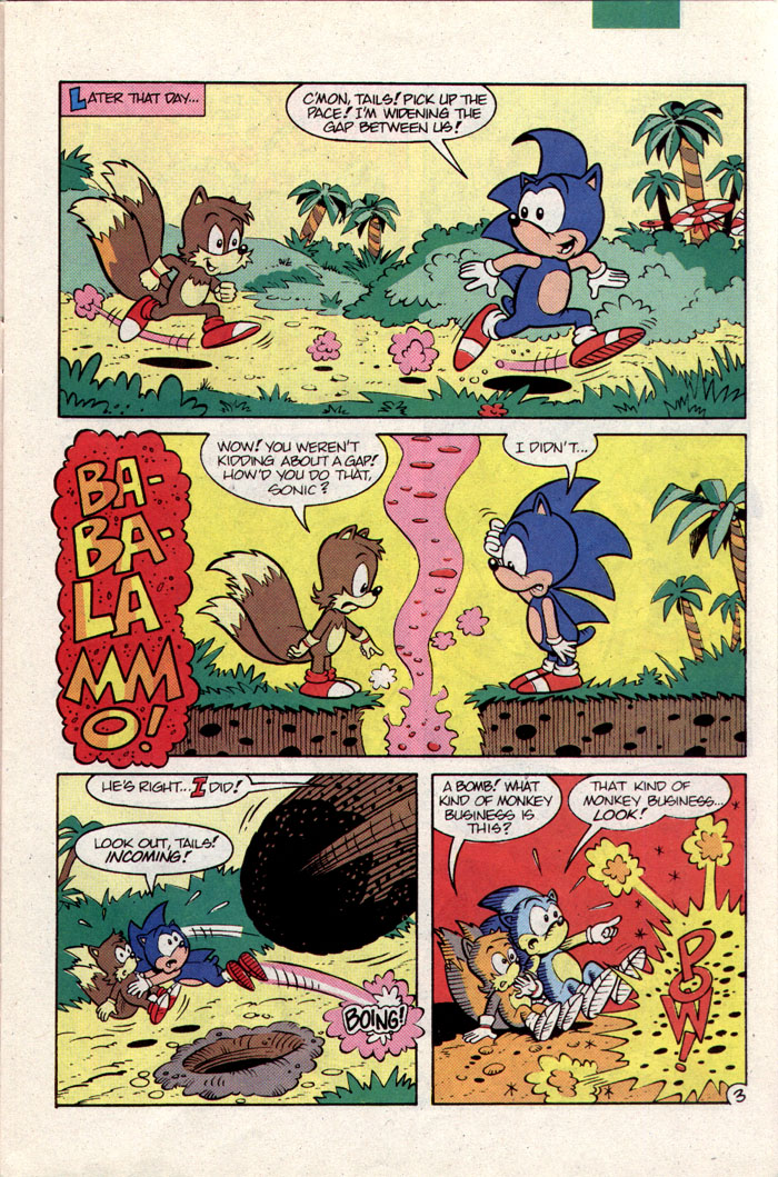 Sonic - Archie Adventure Series September 1993 Page 3